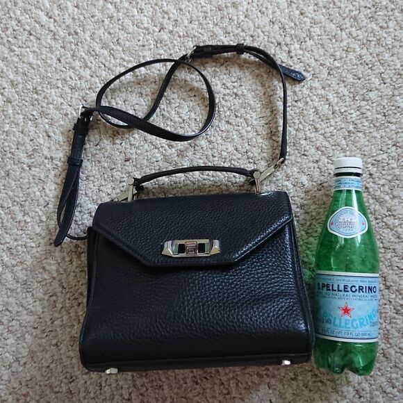 Rebecca Minkoff top handle crossbody in Black - Picture 1 of 10